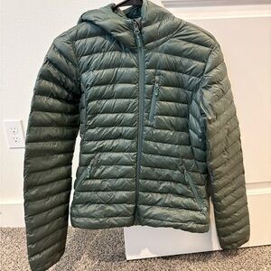 Marmot Green Puffer Jacket